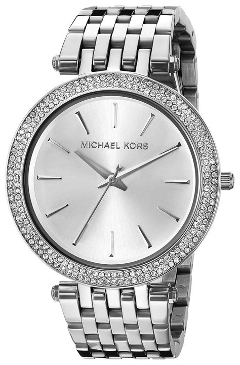 ebay michael kors watch silver|silver Michael Kors Watch sale.